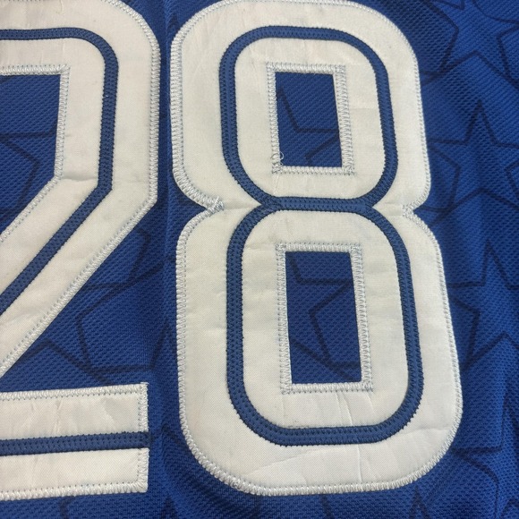 Minnesota Vikings Jersey Mens 56 White NFL Football Reebok Peterson Pro Bowl - Picture 11 of 16